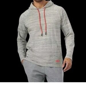 Sea-Doo Men's French Terry Pullover‎ Hoodie Size Large Smoke Gray NEW In BAG